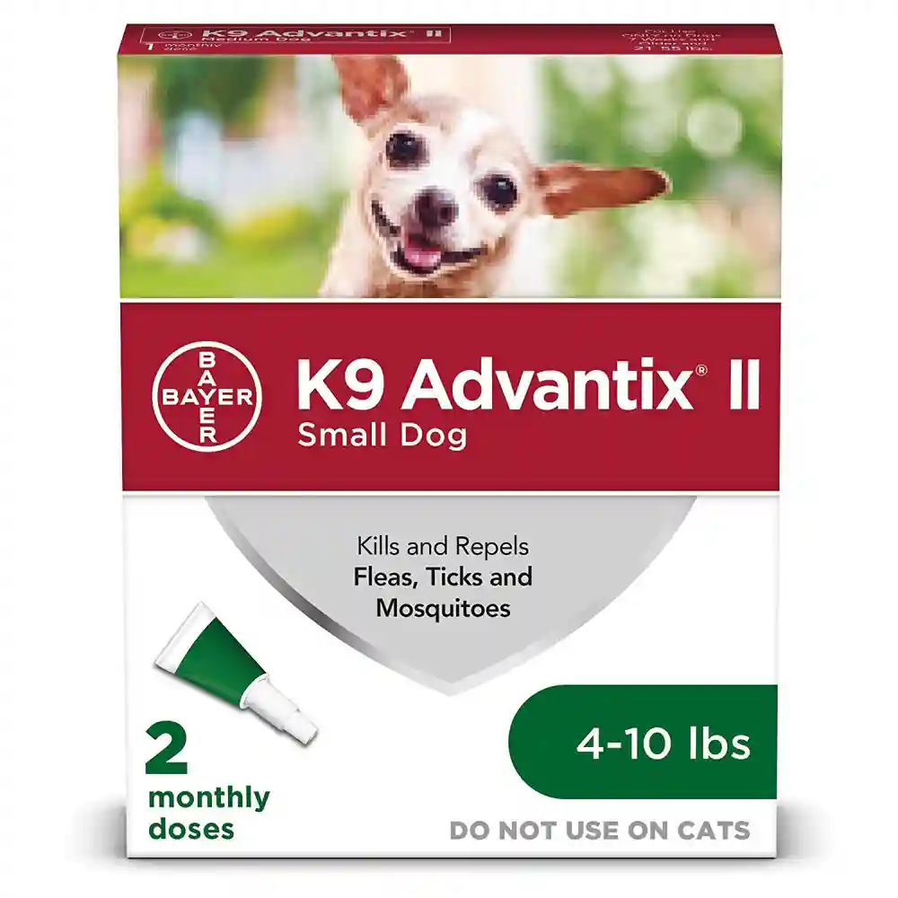 K9 Advantix Ii Small 4-10 Lbs 2 Pk
