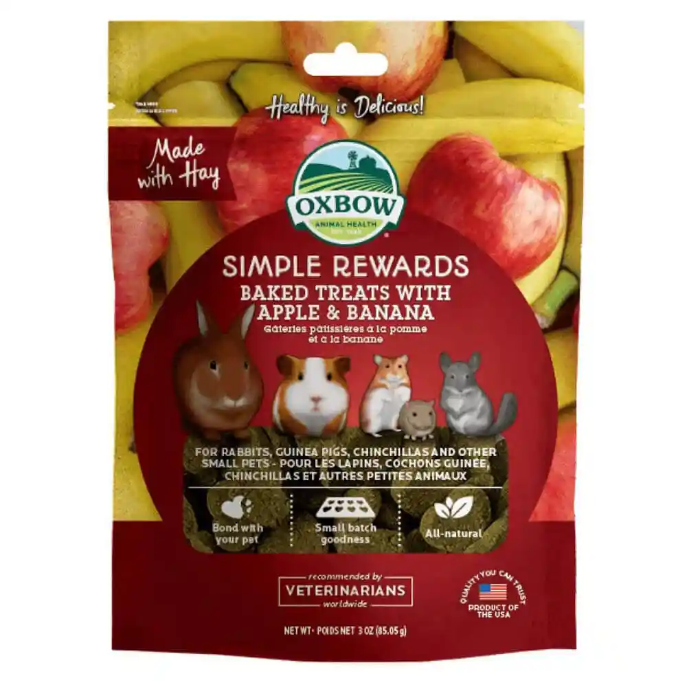 Oxbow Simple Rewards Apple Banana 2oz