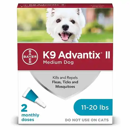 K9 Advantix Ii Medium Dog 11-20 Lbs 2 Pk