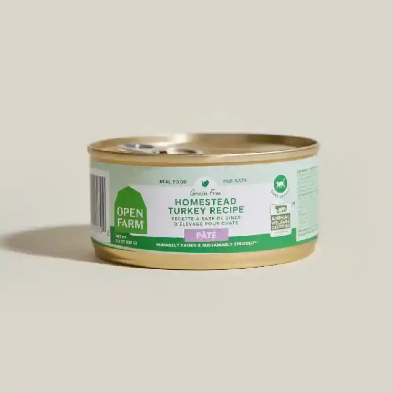 Open Farm Canned Cat Pate Turkey 2.8-oz