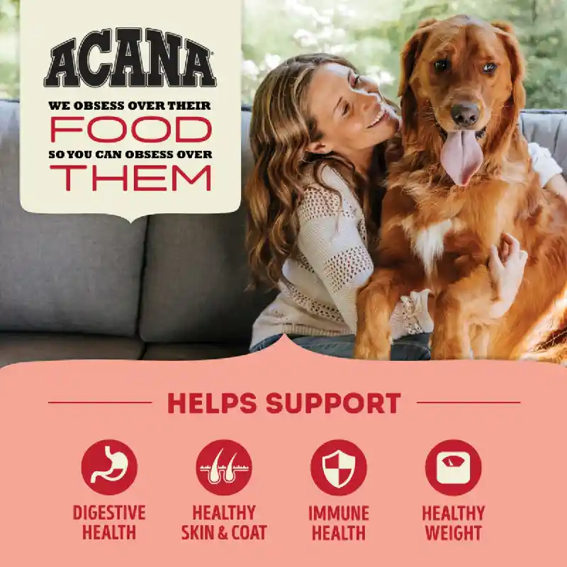 Acana Red Meat Gf Dry Dog Food 25-lb