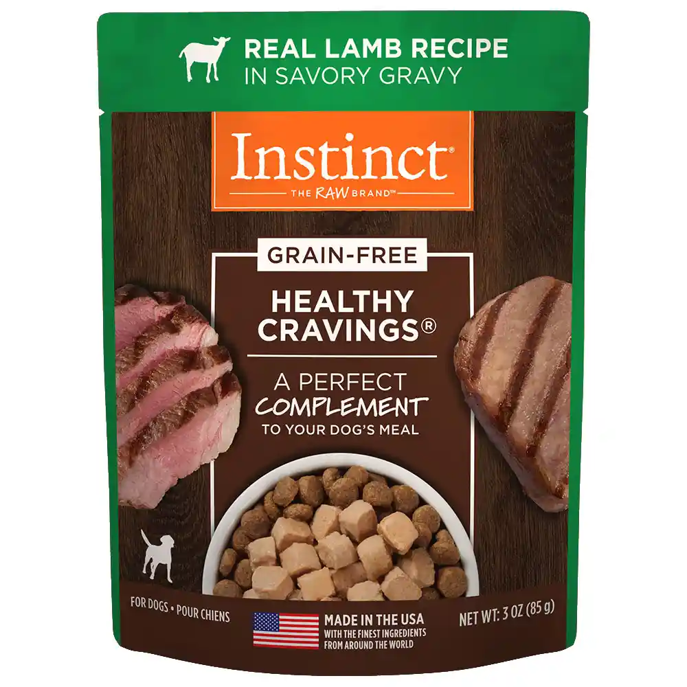 Instinct Cravings Gf Lmb Meal Topper Pouches 3-oz