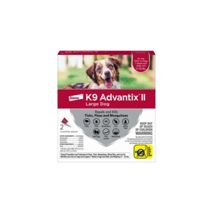 Advantix Ii Large Dog 21-55 Lbs 2 Pk