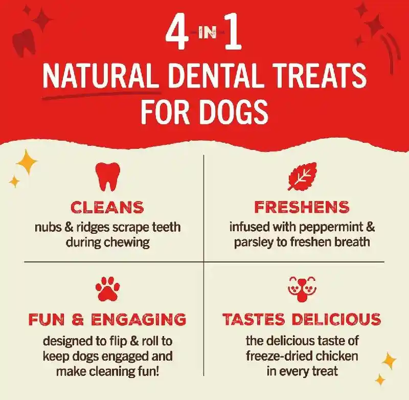 Dental Delight Lrg - 4pk