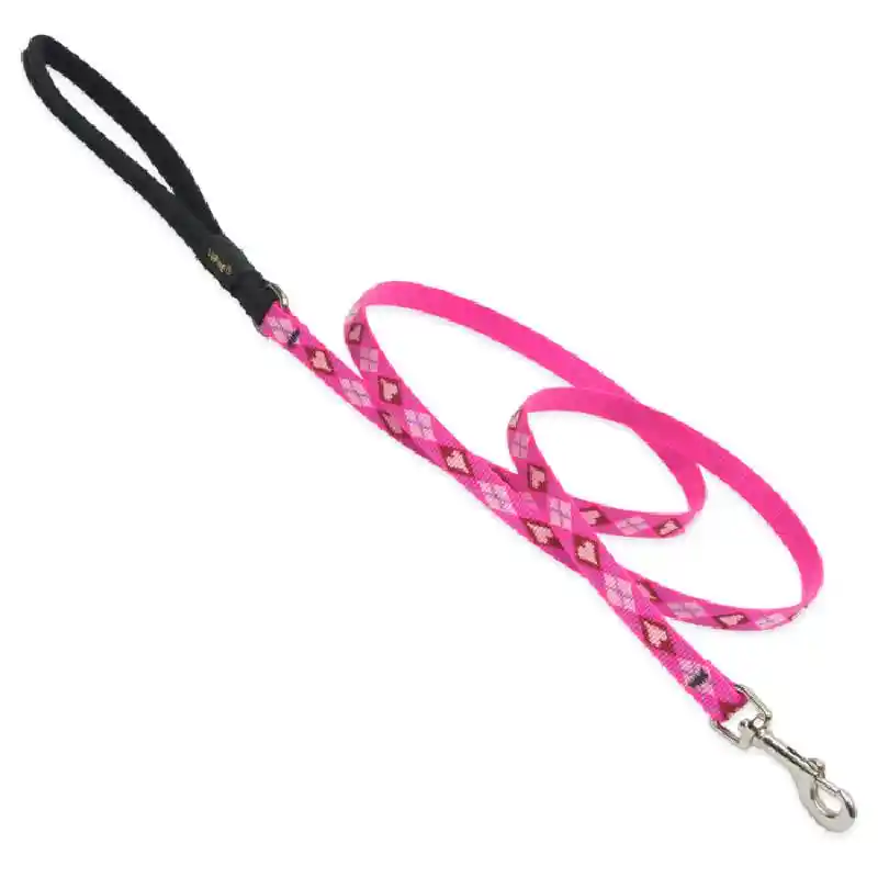 Lead 6'x1/2" Puppy Love Pattern