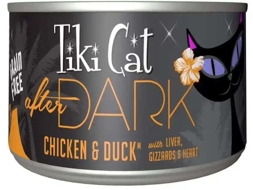 Tiki Cat After Dark Gf Chkn & Duck Can Cat 2.8-oz