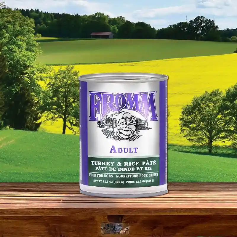 Fromm 12.5 Oz Dog Classic Trky Rice Pate Can 12/cs