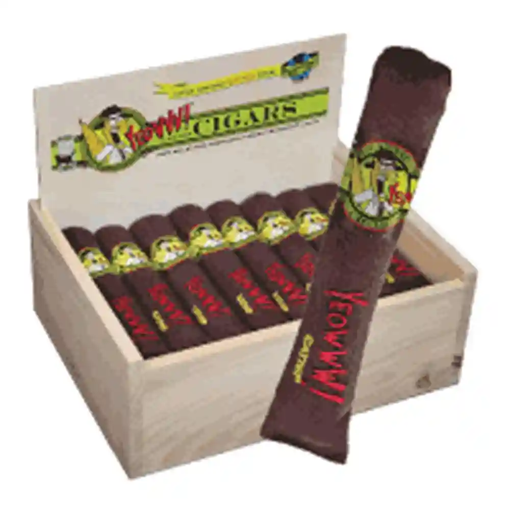 Yeowww! Cat Catnip Cigar Brown Toy 7"