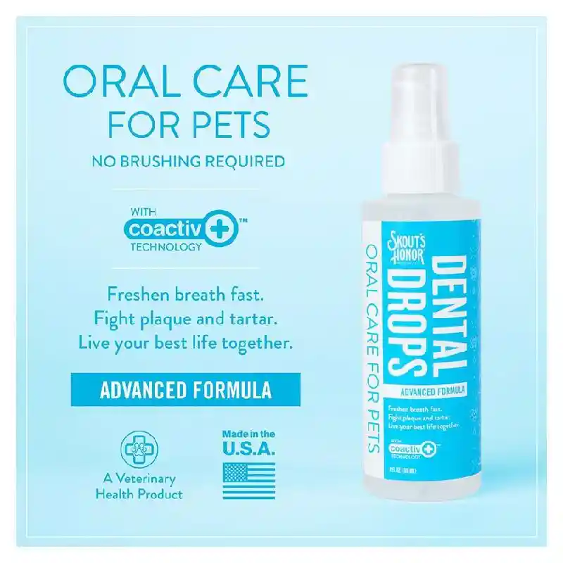 Sh Advanced Dental Drops 4oz