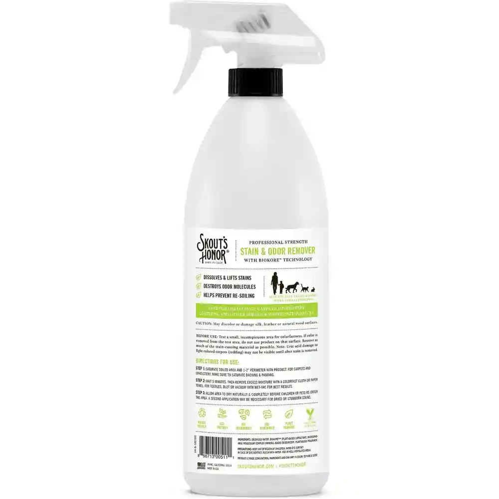 Professional Strength Stain & Odor Remover 35-oz