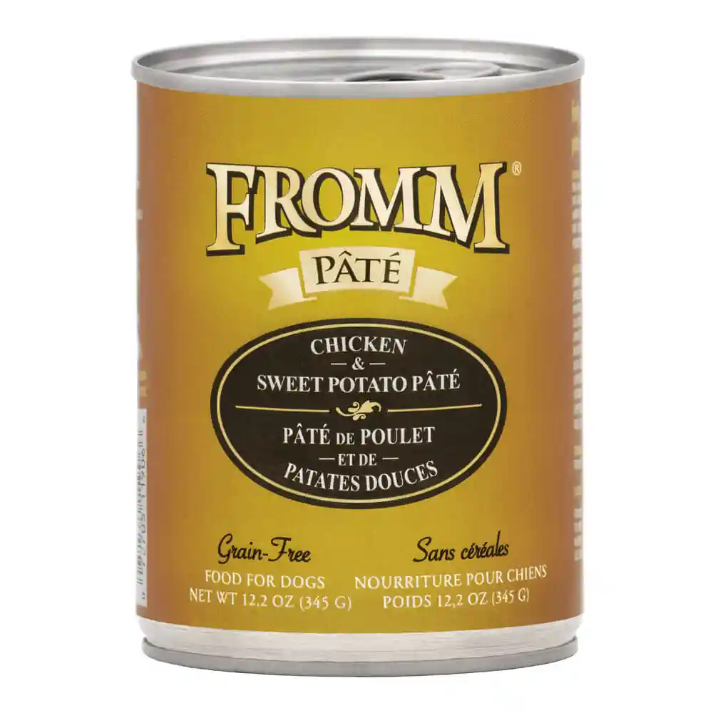 Fromm Dog Gf Chicken Sweet Potato Pate Can 12.2-oz