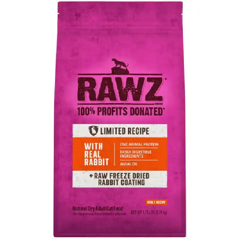 Rawz Cat Lid Rabbit 1.75#