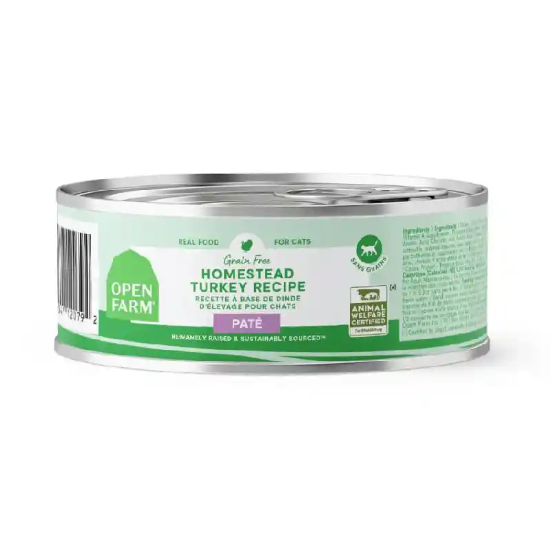 Open Farm Canned Cat Pate Turkey 2.8-oz
