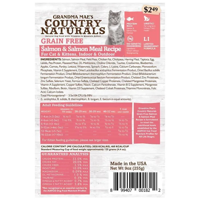 Grain Free Salmon Meal - 6lb
