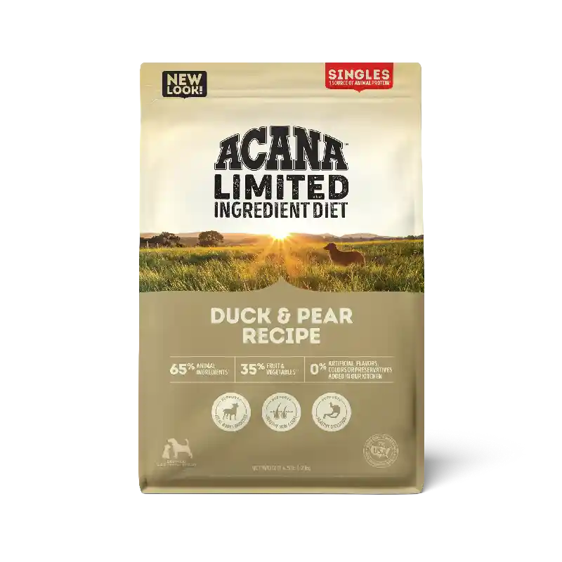 Acana Singles Duck/pear Grain-free 4.5-lb