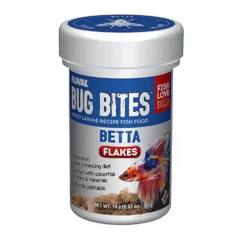 Fluval Bug Bites Betta Color Enh. 0.64oz