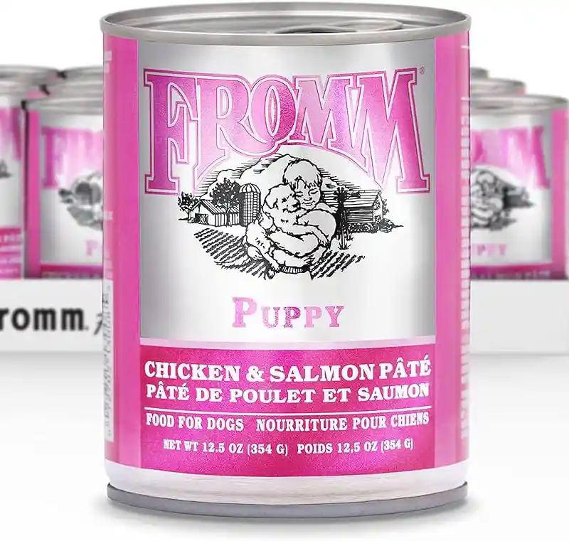 Fromm Dog Classic Puppy Chkn Slmn Pate Can 12.5-oz