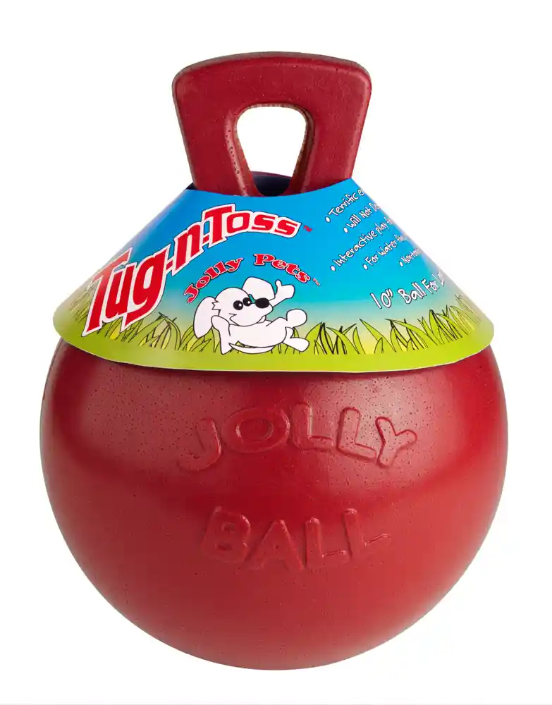 Tug N Toss Jolly Balls Assorted Colors 6"