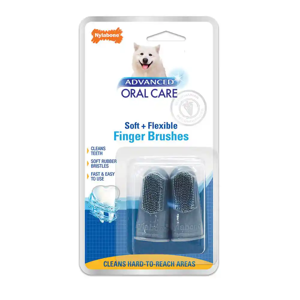 Advanced Oral Care Finger Brush 2 Count