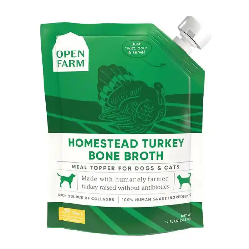 Open Farm Bone Broth Turkey 12-oz