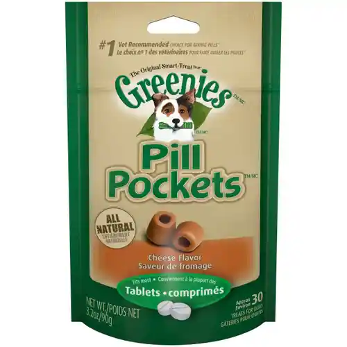 Pill Pockets K9 Chs Dog Trt For Tablets 3.2-oz