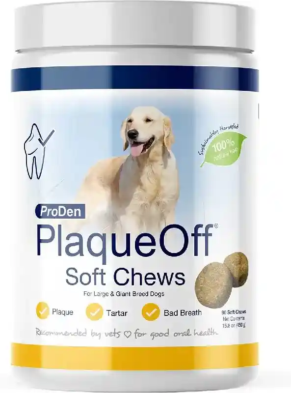 Plaqueoff Lg Breed Soft Chew 45-ct 76000476 Proden