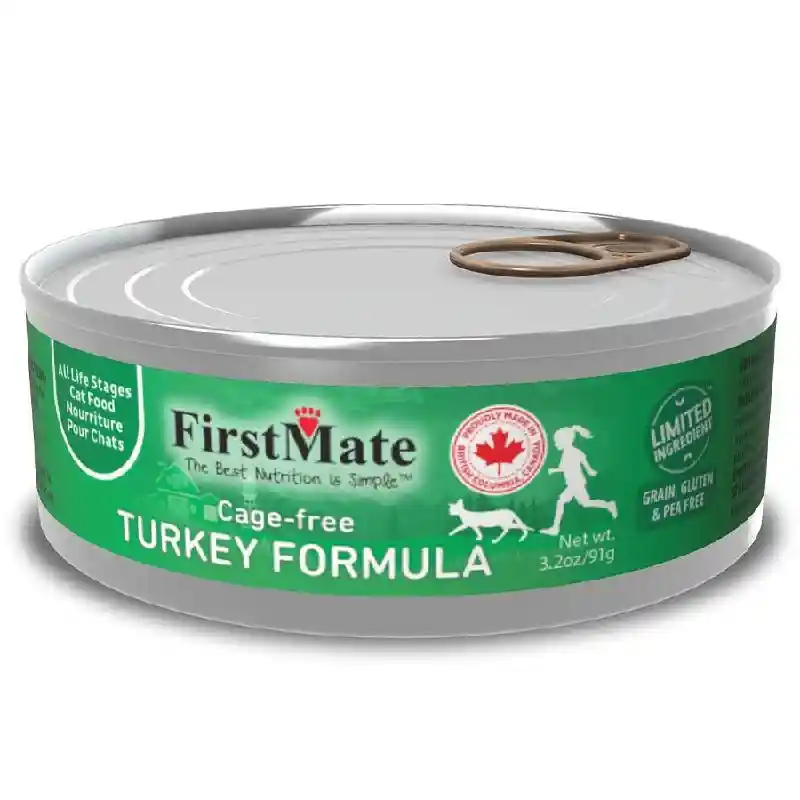 Firstmate Cat Cage-free Turkey Formula 3.2oz