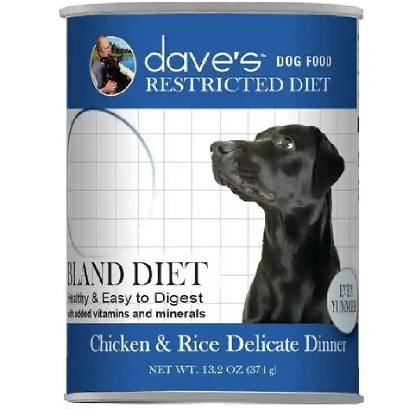 Dave's Dog Restricted Bland Chick Pate Can 13-oz