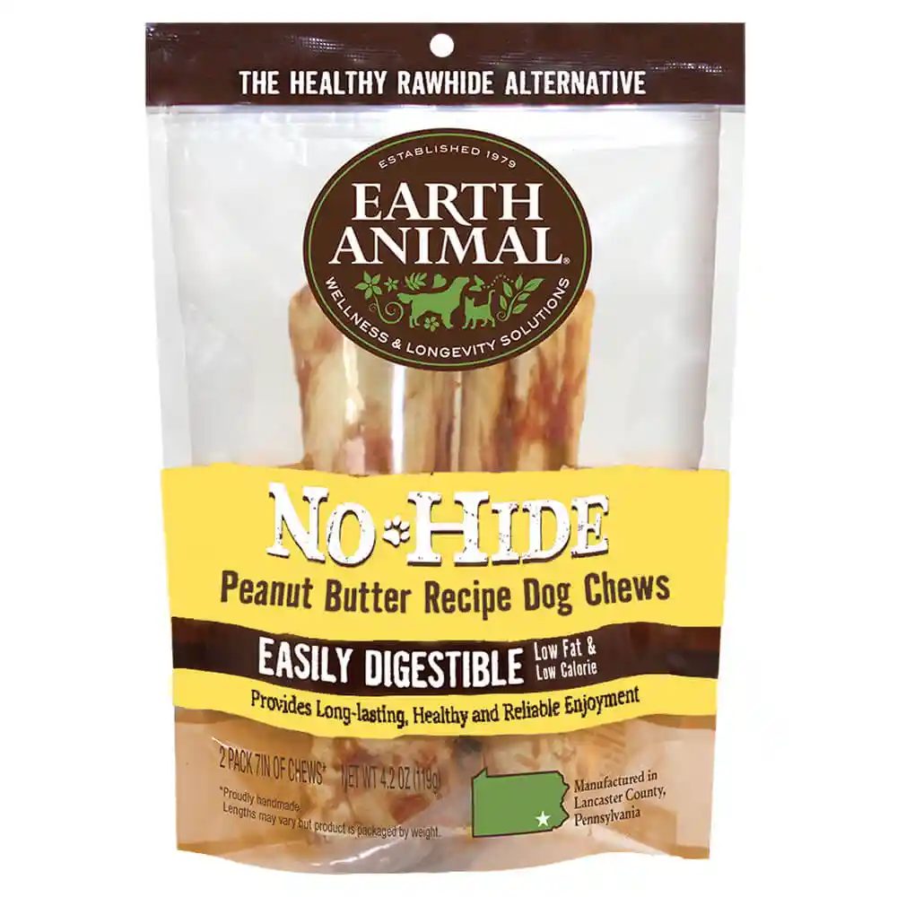 Earth Animal No Hide Peanut Butter Chews Medium 2