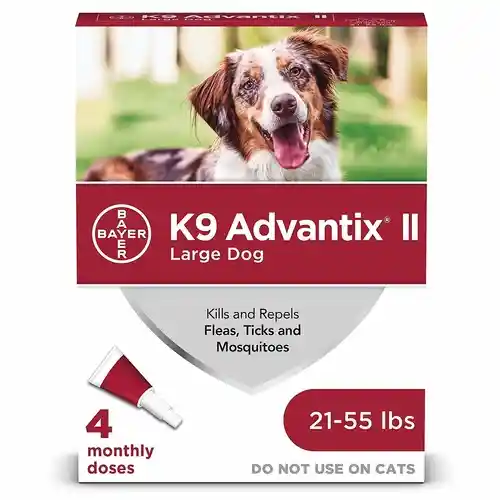 K9 Advantix Ii Dog Large 21-55 Lbs. 4 Pack