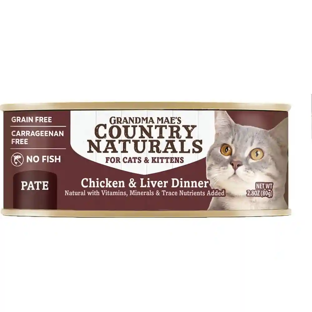 Grain Free Chkn And Lvr Pate Cat Food - 2.8-oz Can