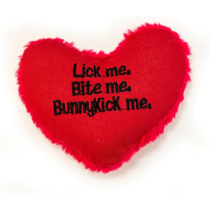 Yeowww! Heart Attack Lick Me Bite Me Bunnykick Me