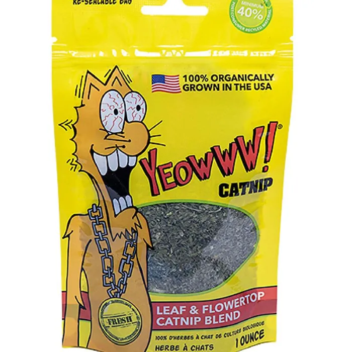 Yeowww Catnip Loose Leaf & Flower 2oz Pouch