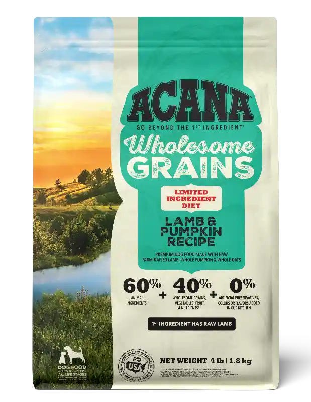 Acana Wholesome Grains Lamb & Pumpkin 4-lb