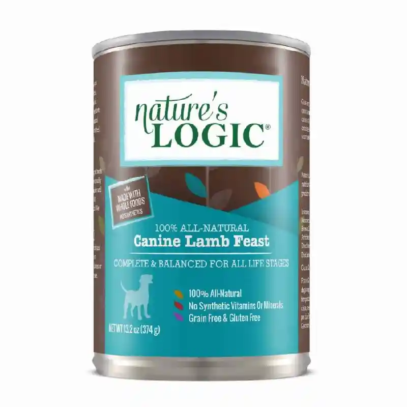 Nature's Logic Dog Gf Lamb Pate Can 13.2-oz