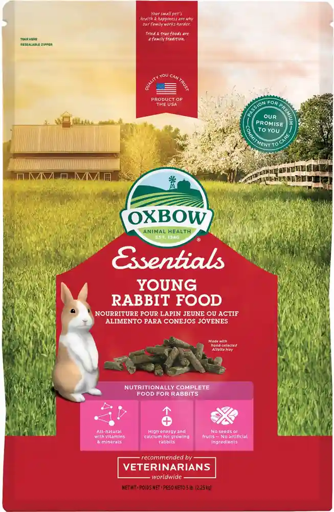 Oxbow Essentials Young Rabbit Food 5-lb