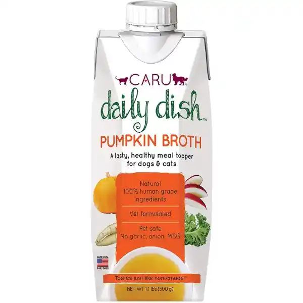 Daily Dish Pumpkin Broth For Dogs And Cats - 1lbs