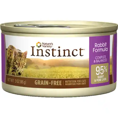 Instinct Gf Rabbit Formula Canned Cat Food 3-oz