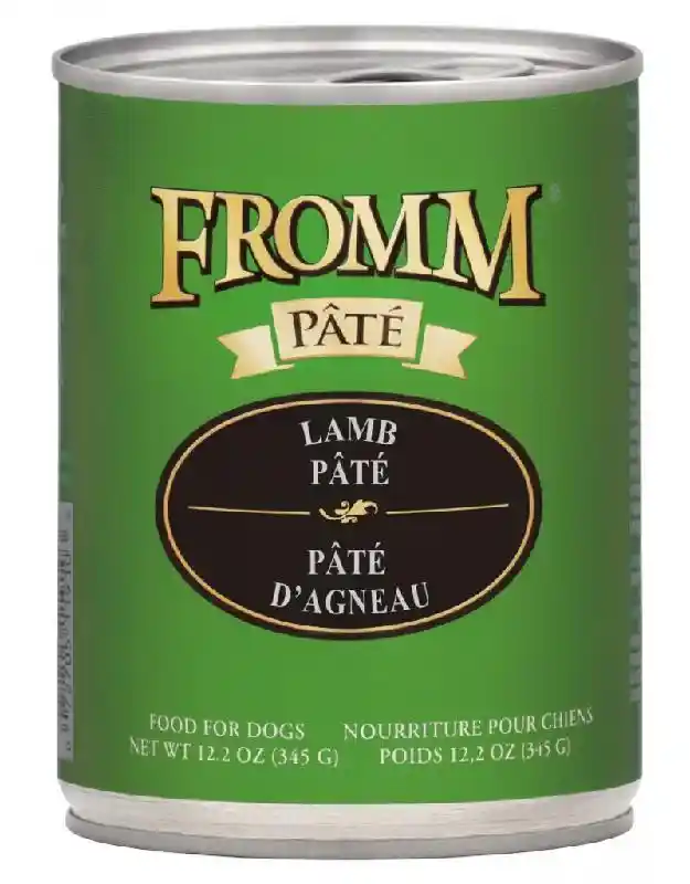 Fromm Canned Pate Dog Food Lamb 12.2-oz
