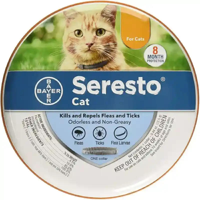 Seresto Flea & Tick Collar For Cats Standard Size