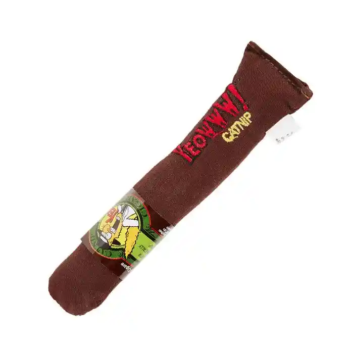 Yeowww! Cat Catnip Cigar Brown Toy 7"