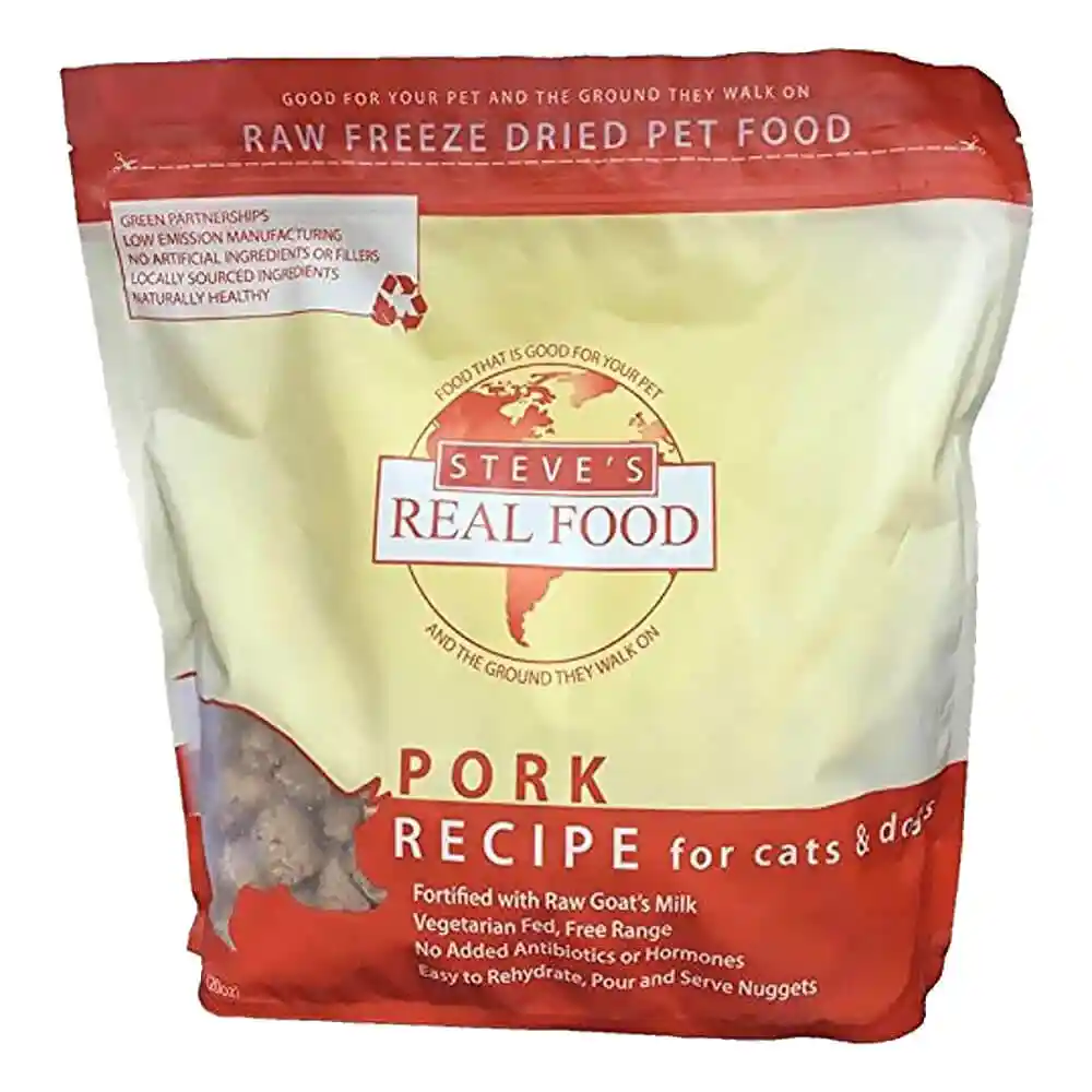Steve's Real Food Freeze Dried Pork 1.25lb