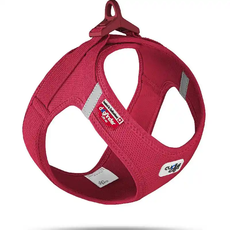 Curli Clasp Vest Hrns Red Xs