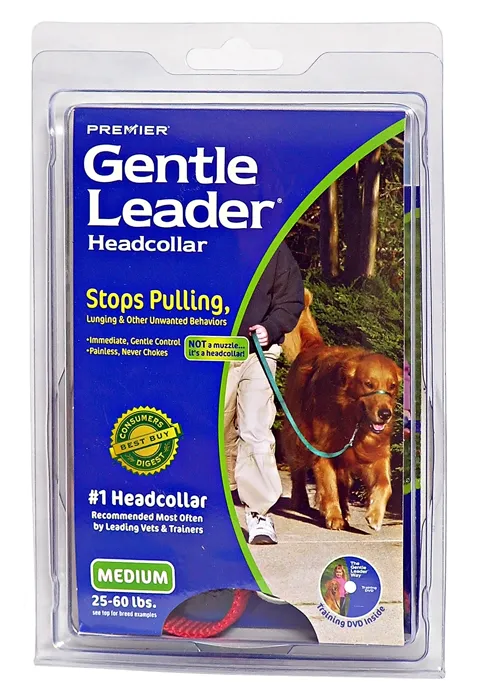 Gentle Leader Headcollar, No-pull Collar Md Red