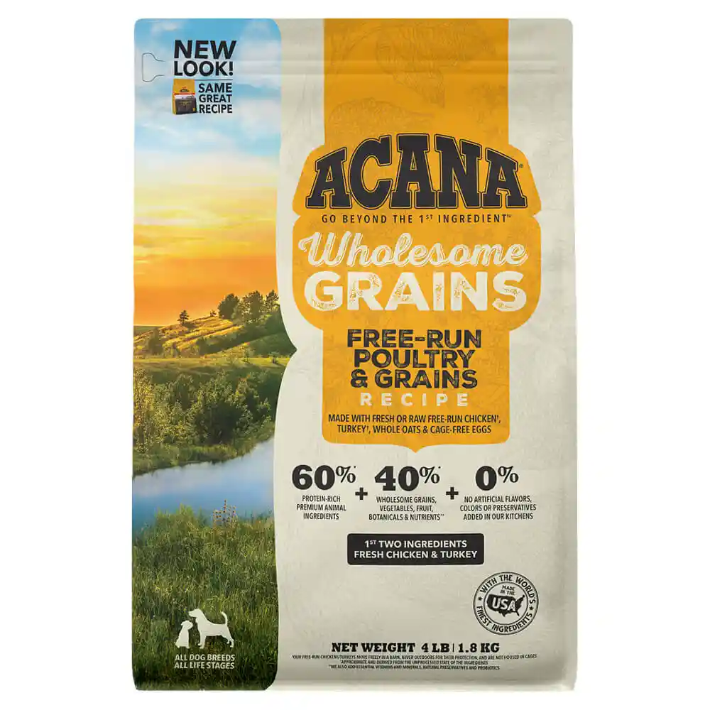 Acana Wholesome Grains Poultry/grains 4-lb
