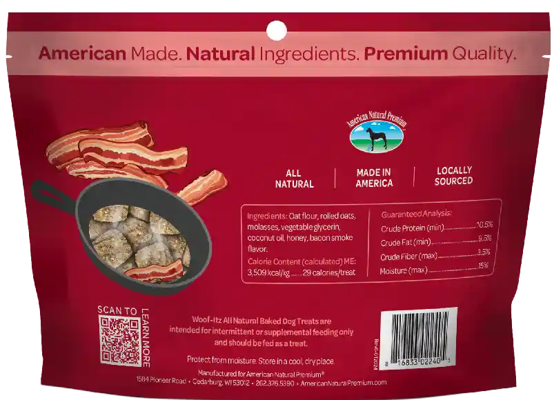 Woof-itz Sizzlin' Bacon