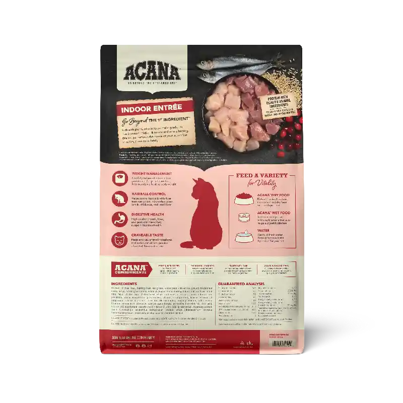 Acana Indoor Entrée Dry 4-lb