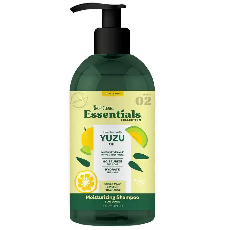 Tropiclean Essentials Yuzu Fruit Shampoo 16oz