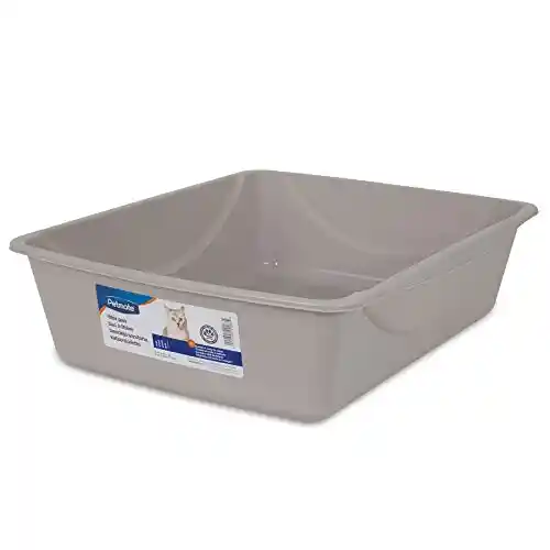 Petmate Cat Litter Pan Jumbo Gray Jumbo