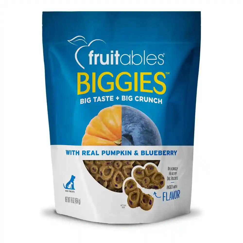 Fruitables Biggies Pumpkin/blueberry 16-oz